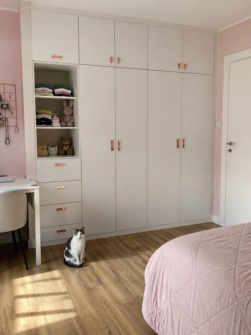 Szafa dziecięca na wymiar — planowanie stref dla dziecka, Wrocław