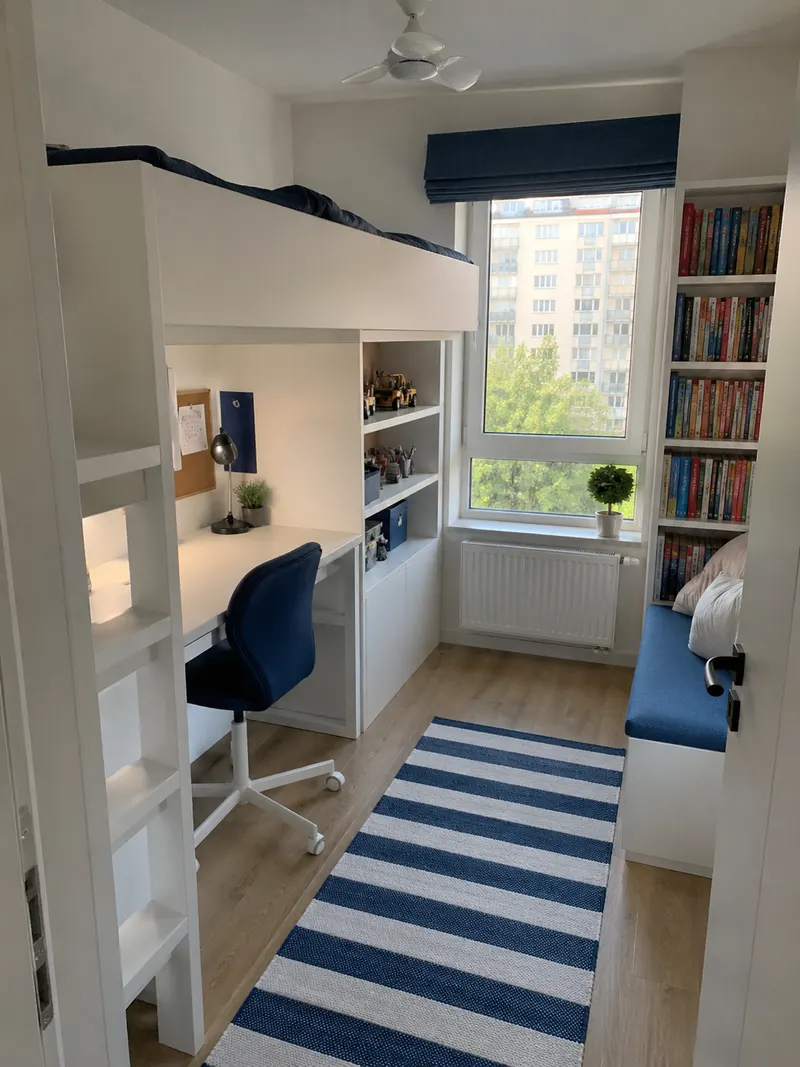 Meble dzieciece pokoj chlopca — realizacja Wrocław