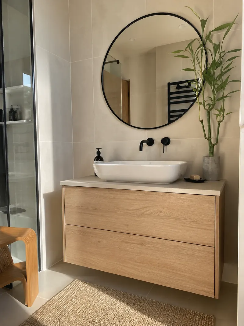 Porównanie materiałów na meble łazienkowe — LDSP, MDF, folia PVC